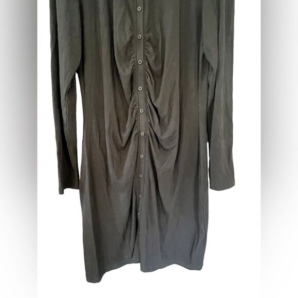 Abercrombie & Fitch Black Long Sleeve Dress - Picture 4 of 13